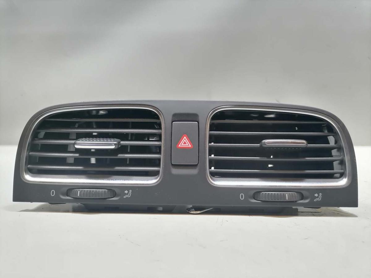 VW Golf 6 original Luftdüse Luftausströmer Armatrenbrett Mitte Bj.2009
